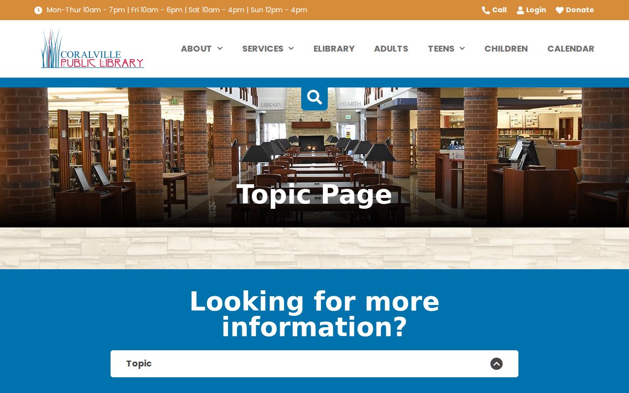 Library genealogy sources for the Coralville residents directory